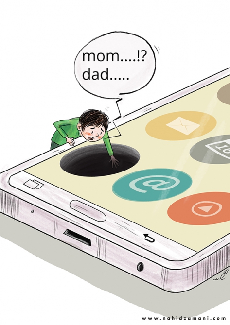 Parents in the digital age - digital addiction - mobile phone - mobile phone addiction - cyberspace - parental neglect - Instagram. Whatsapp . TIC Tac . Youtube. Telegram. Internet . Good parents. Violence against children. Abused children.