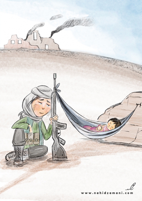 Pencil, digital, drawing, sketch, editorial cartoon,