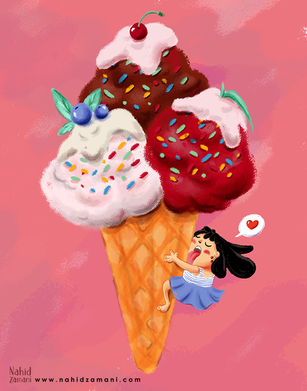 My sweet love, Ice cream